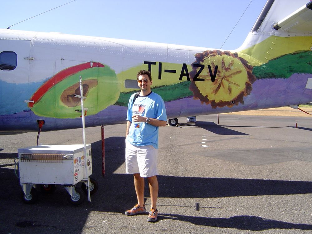 Our ride has arrived